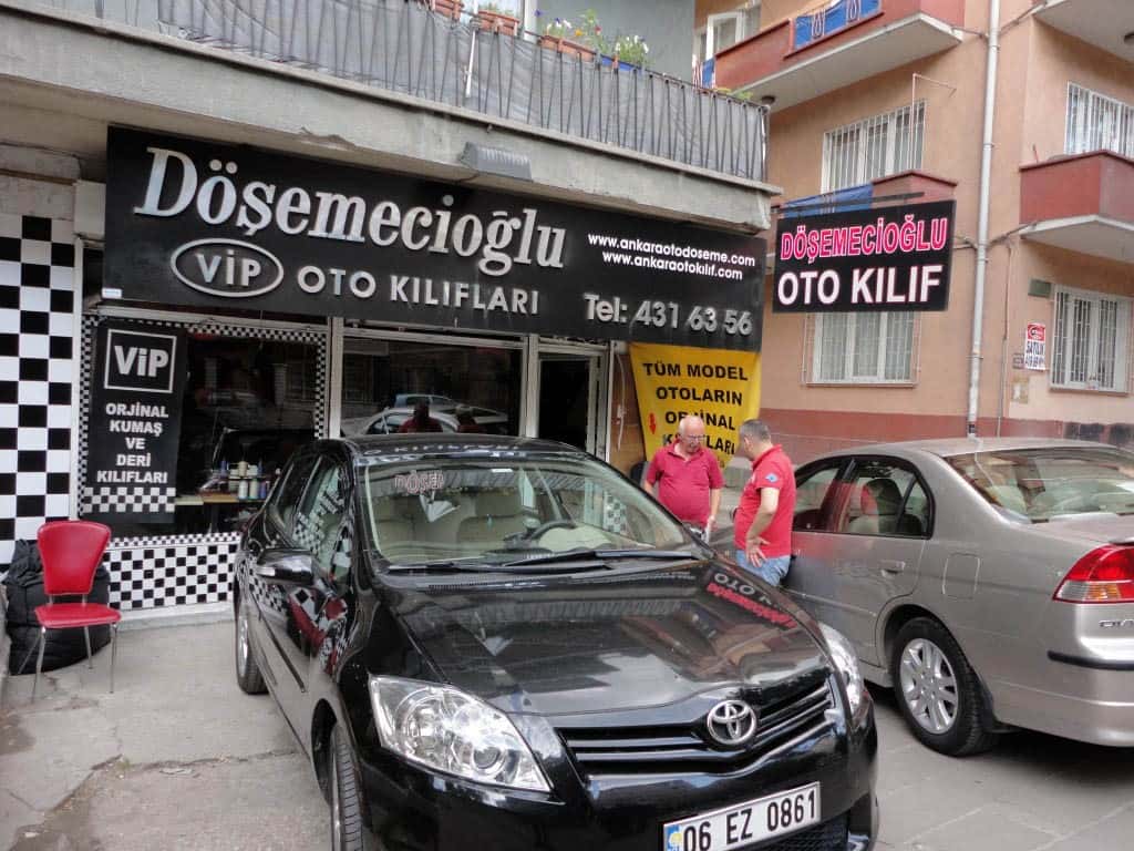 Toyota Auris Oto Koltuk Kılıfı